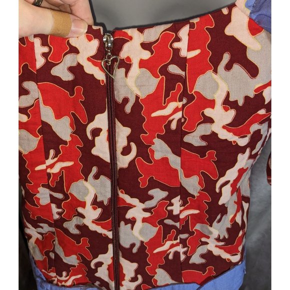 Handmade Traditional African Skirt And Top Set - Picture 5 of 9